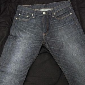 Jean Levi's 504 dark grey W32 L30
